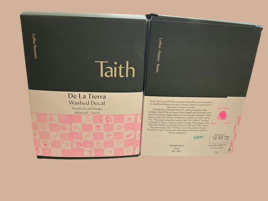 Taith-Colombia-De La Tierra Washed Decaf -Washed Decaf -Castillo -Colombia(250g)