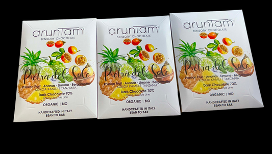 Pasion Fruit-Pineapple-Lemon & Bergamot 70% Cacao Tanzania