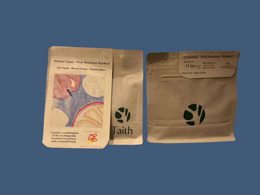 Taith-Colombia-Heiner Lasso-Washed -Pink Bourbon-125g-Espresso