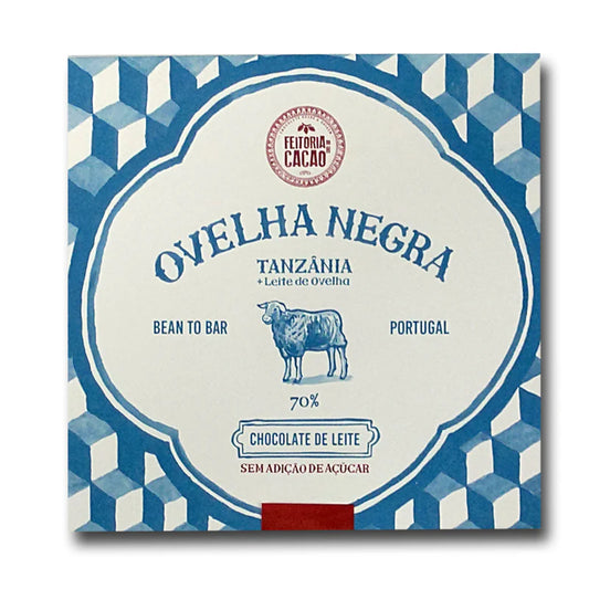Milk Chocolate Tanzania 70%+Sheep Milk - No Added Sugar