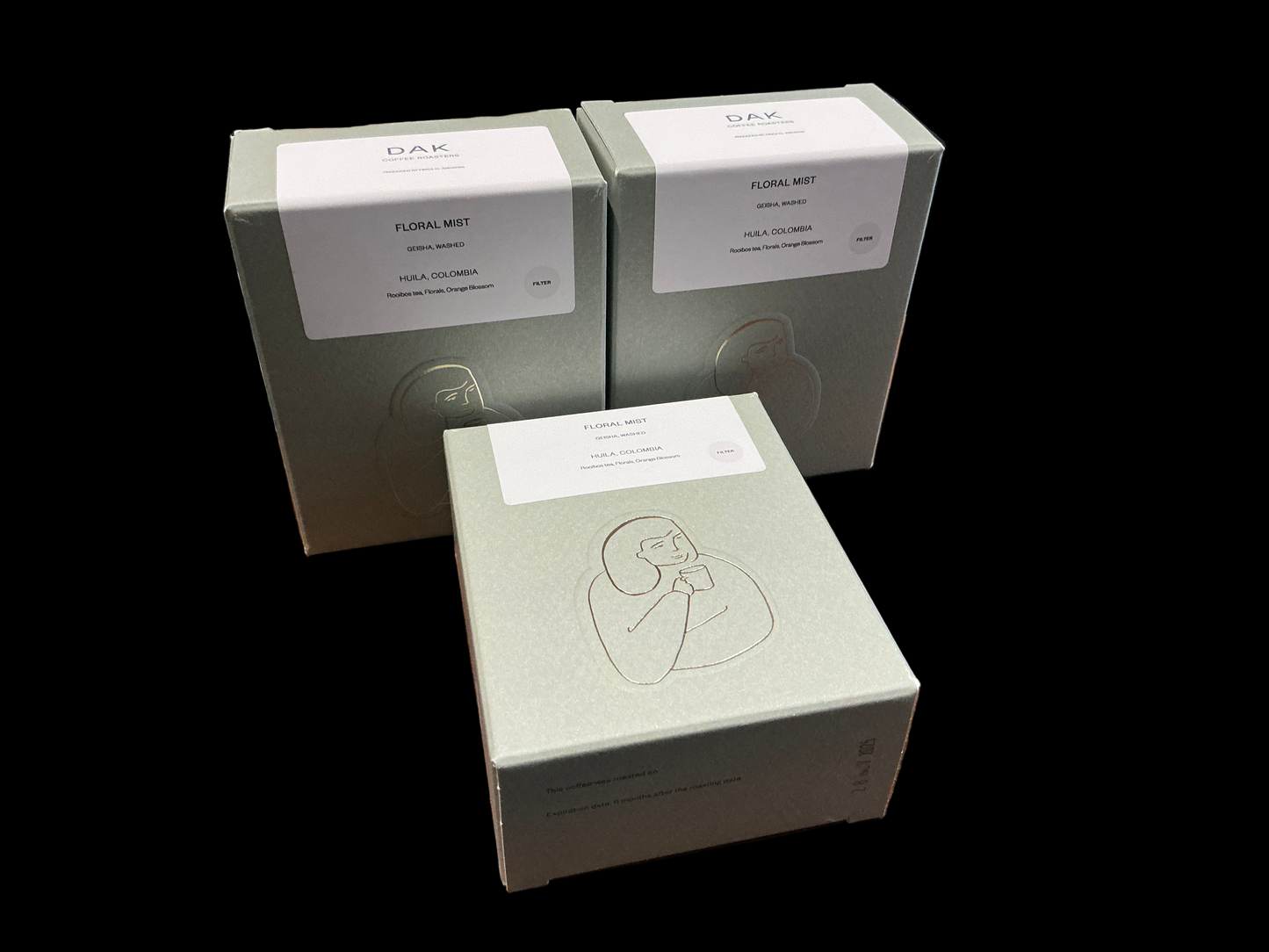 DAK Coffee Roasters-Floral Mist – Colombia Geisha -Washed