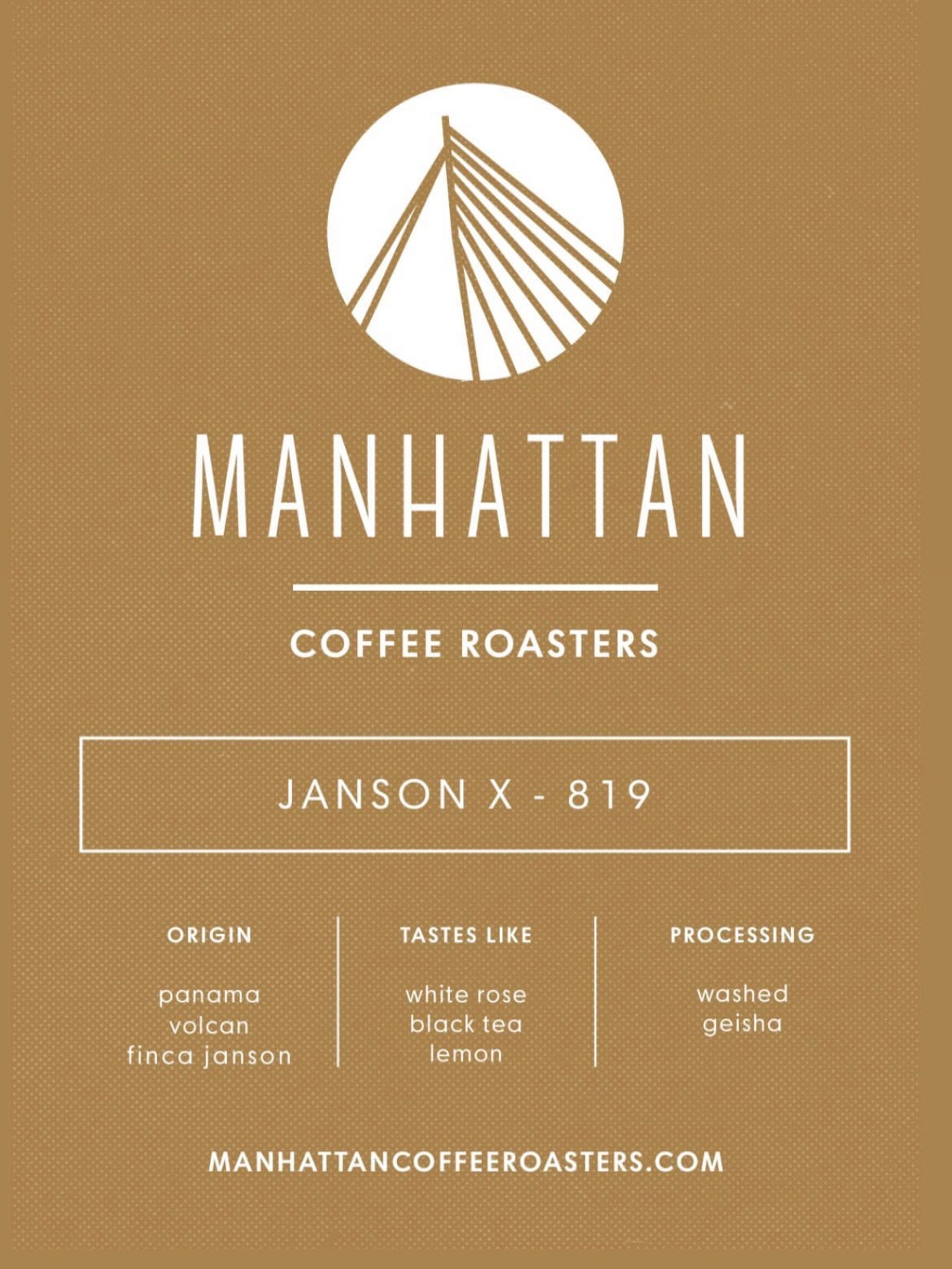 PANAMA - Janson X819 Geisha (Washed)