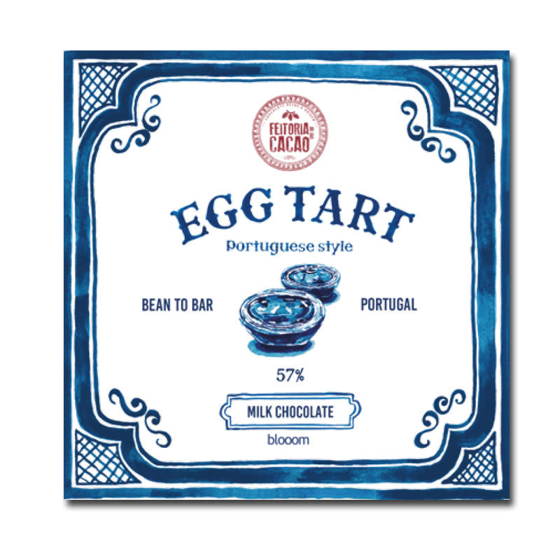 MILK CHOCOLATE 57% + PASTEL DE NATA