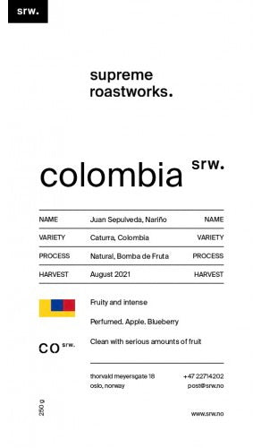 COLOMBIA - Juan Sepulveda “Bomba de Fruta” (Natural)
