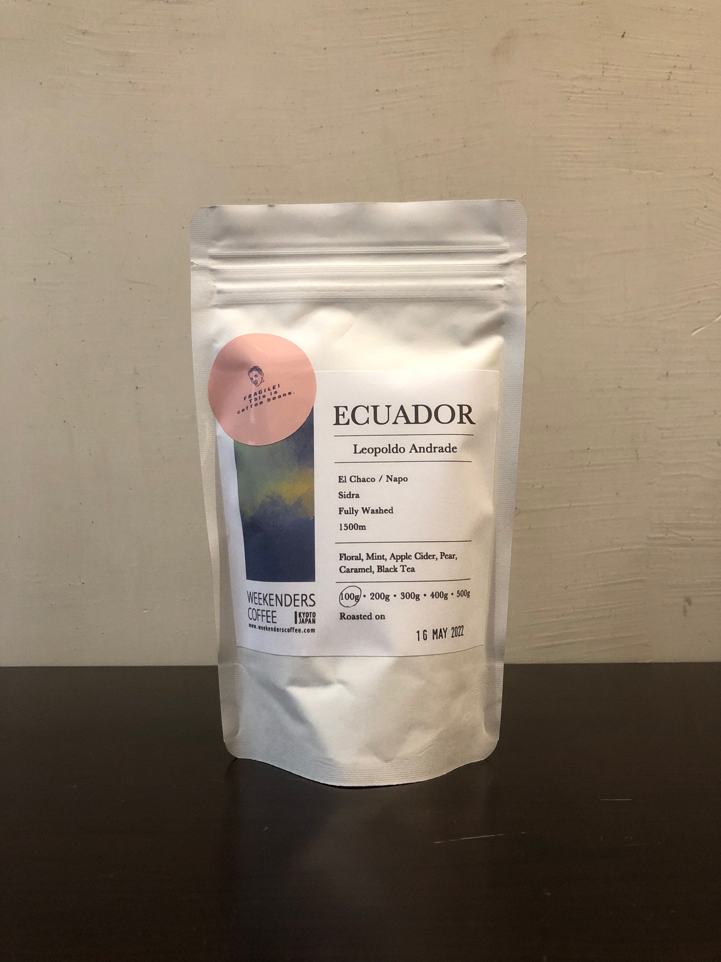 “LIMITED” ECUADOR - Leopoldo Andrade Sidra (Washed)