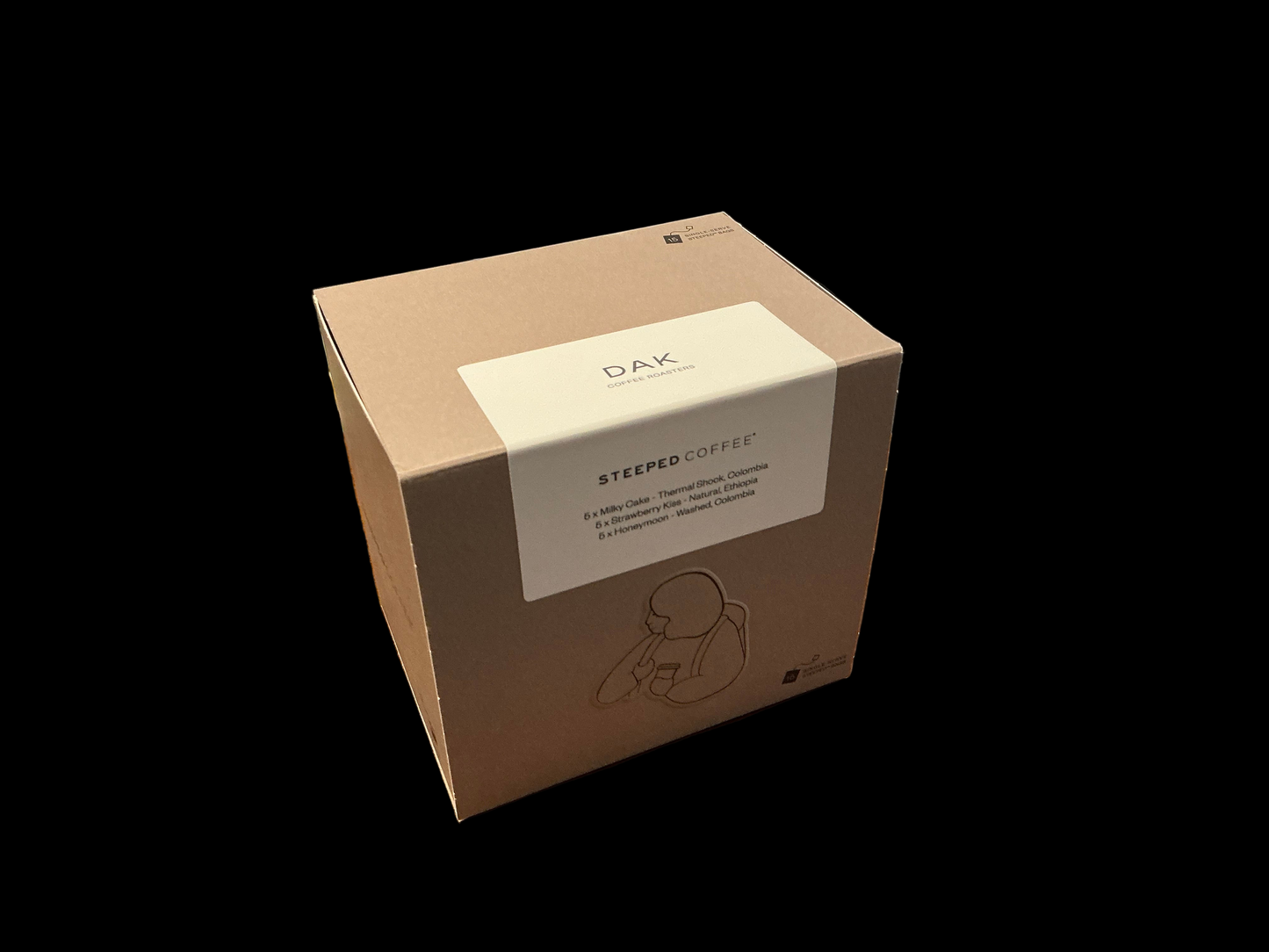 Steeped Coffee 15x - Colombia & Ethiopia