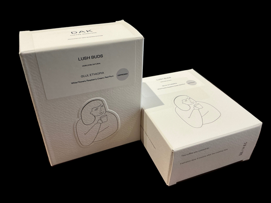 Dak – Ethiopia-Lush Buds-Heirloom-Natural-250g- Espresso