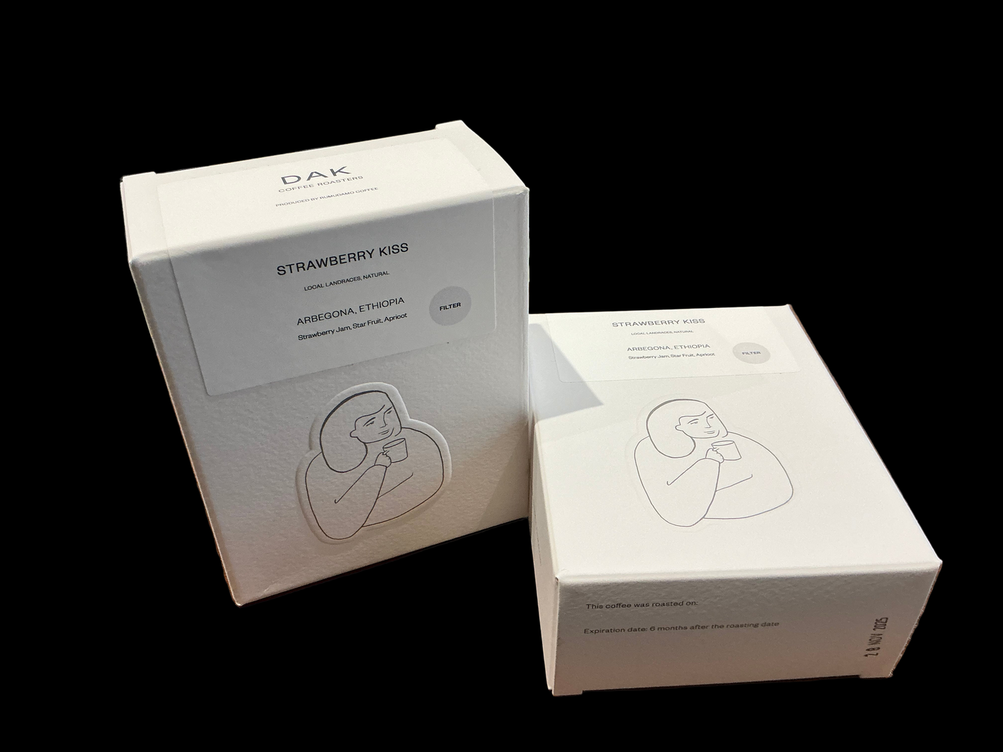 DAK -Strawberry Kiss – Ethiopia Landrace Natural-250g-Filter