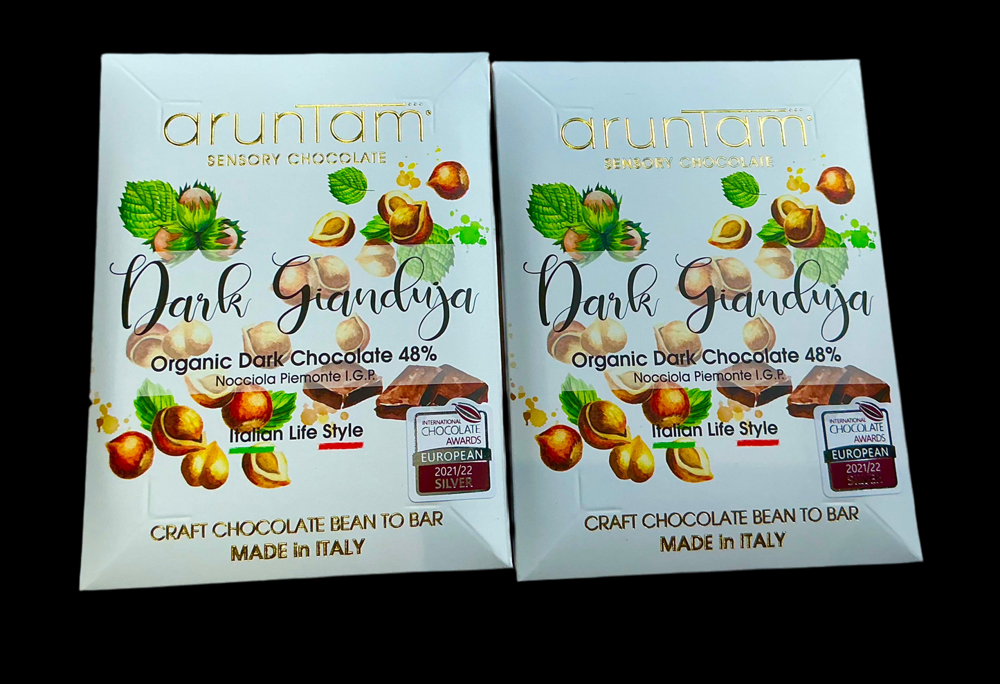 Dark Gianduja 48% Cacao Ecuador