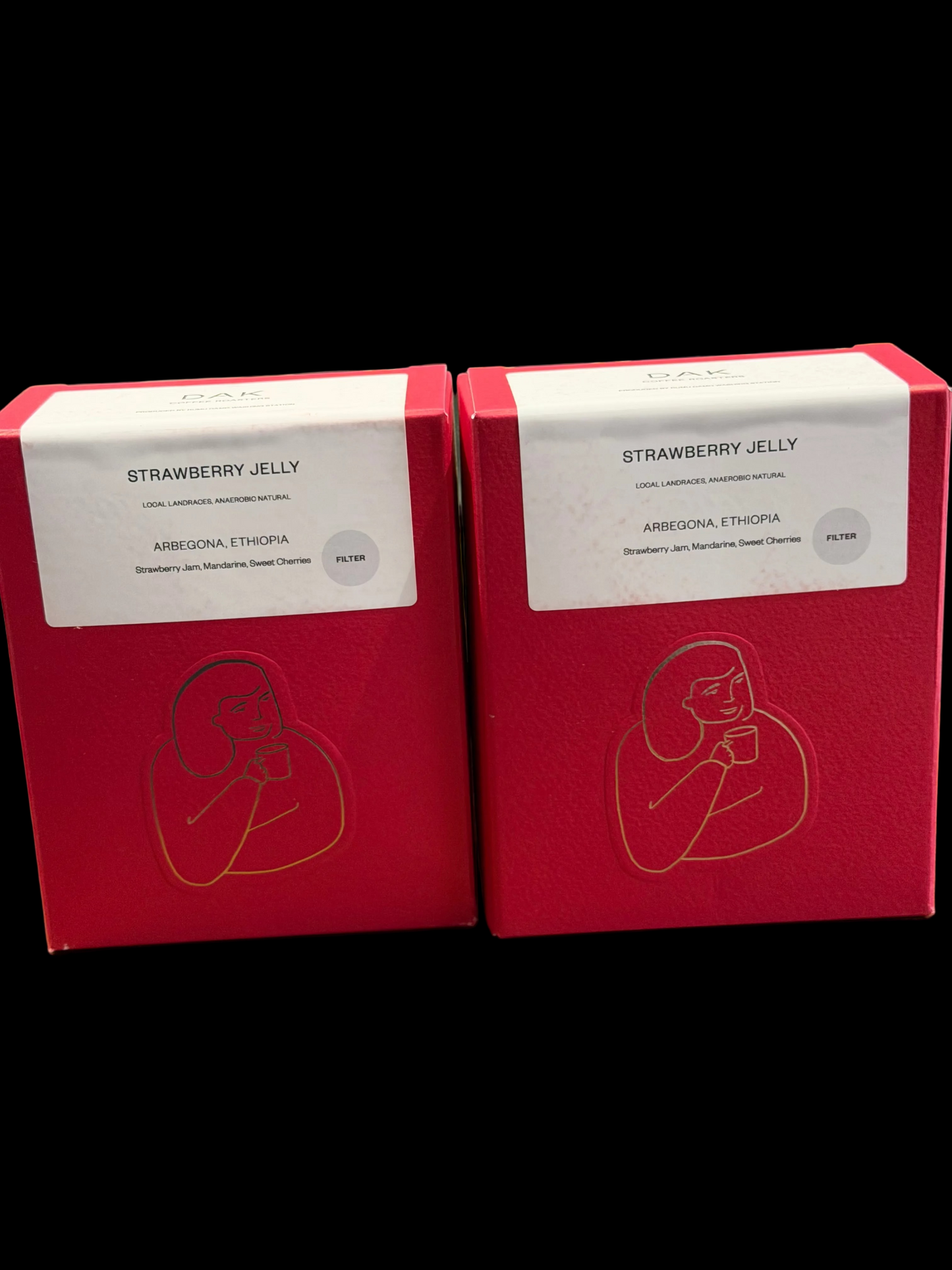 Dak-Strawberry Jelly – Ethiopia Local Landraces -Anaerobic Natural-Filter-250g