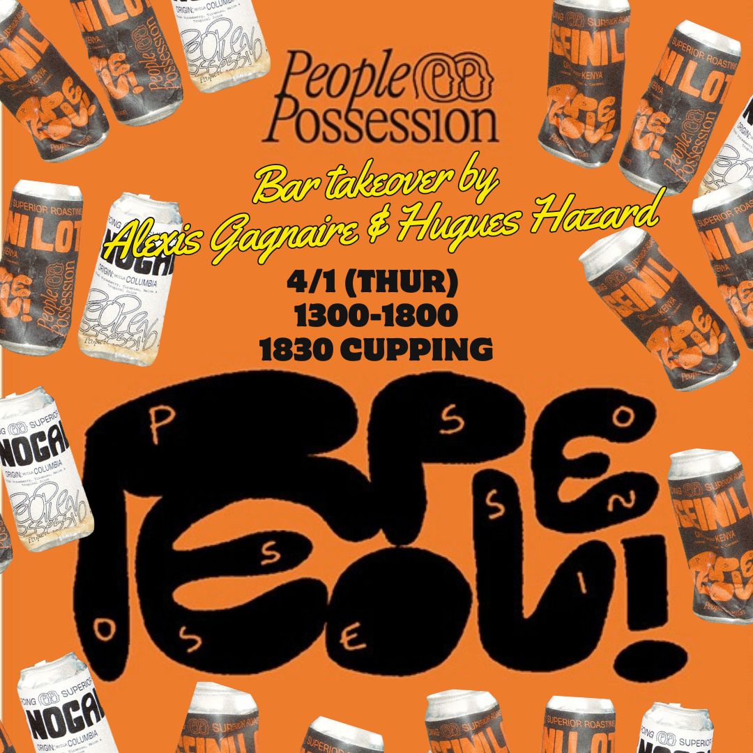 Cupping Session - People Possession Host by Alexis Gagnaire & Hugues Hazard 🇫🇷
