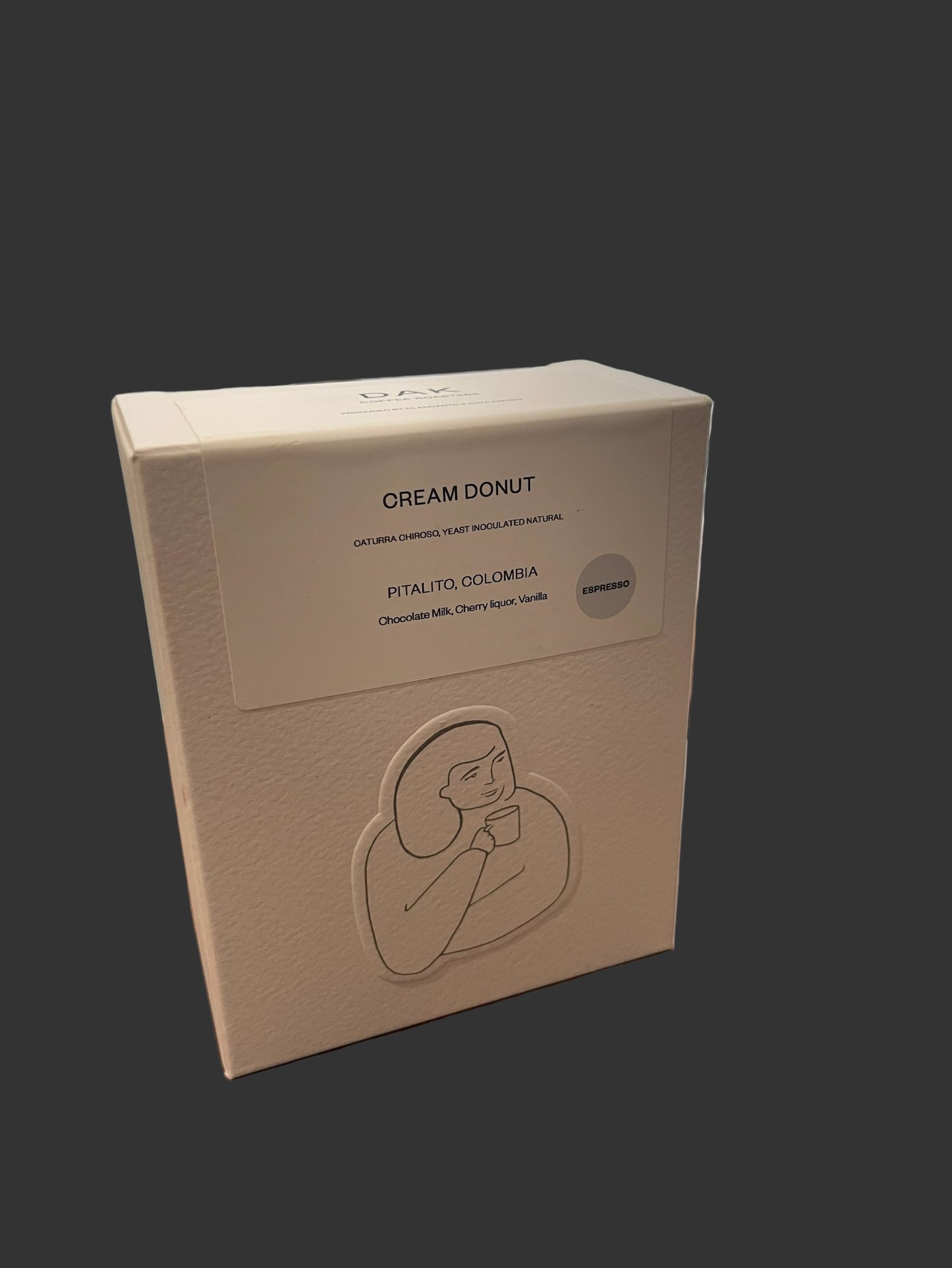 Dak-Cream Donut – Colombia Yeast Inoculated Natural- Espresso -250 g