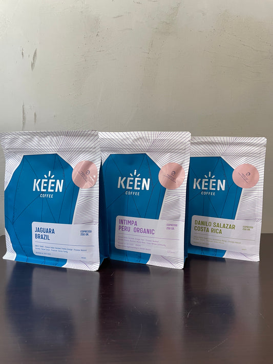 KEEN Espresso Tasting Set - Direct Trade