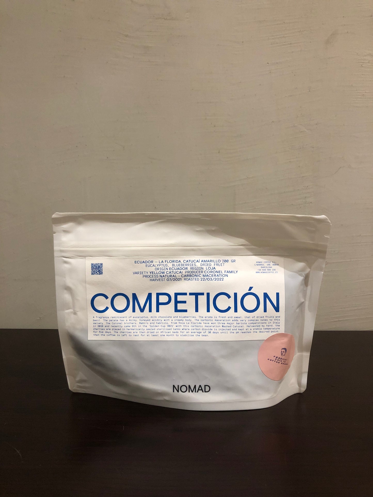"COMPETICIÓN" ECUADOR - La Florida Catucai Amarillo (Natural Carbonic Maceration)